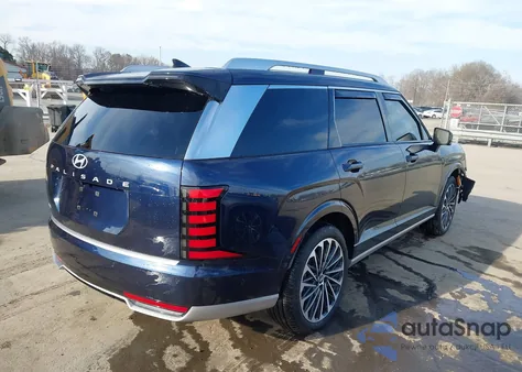 2026 Hyundai Palisade Hev Calligraphy z USA, uszkodzony, nr VIN KM8RM5SA7TU033195
